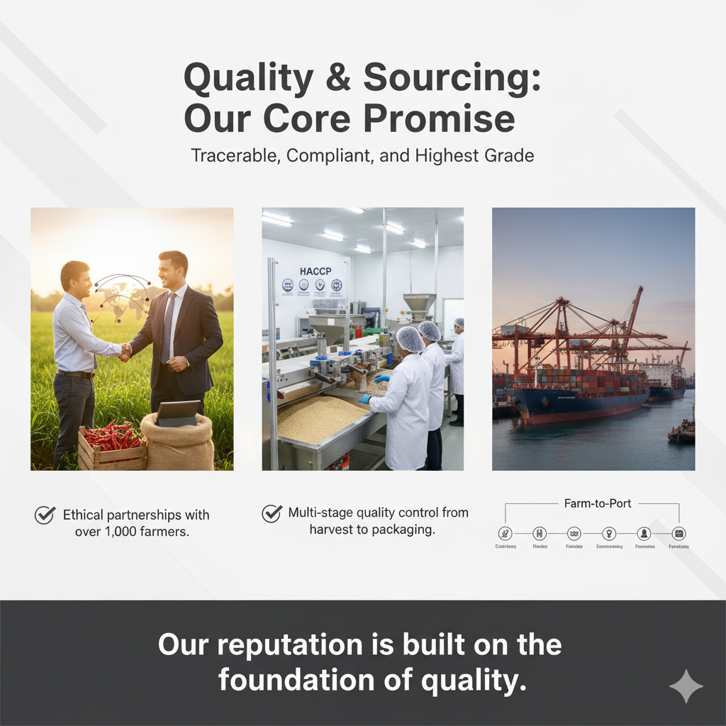 Quality inspection of spices